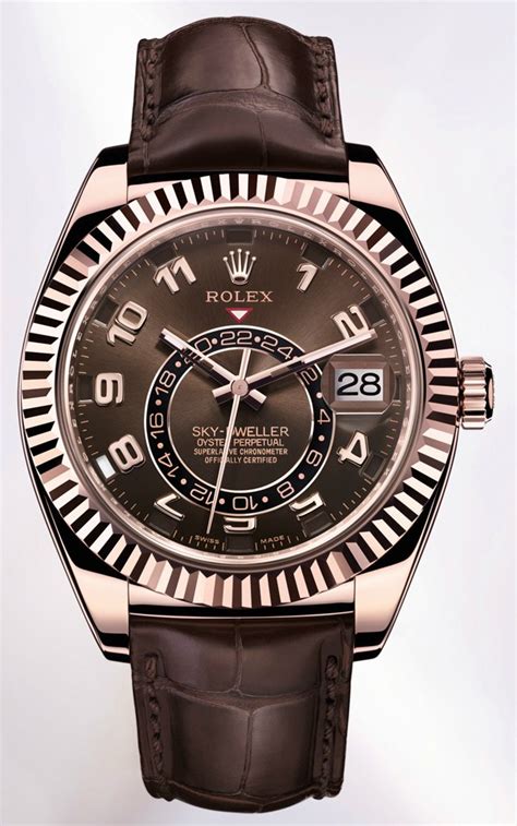 rolex sky dweller leather price|rolex sky dweller price.